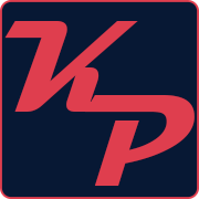 Logo consisting of letters K and P